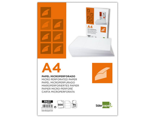 EAN 8423473722620 - Liderpapel PA07 papel perforado imagen 1