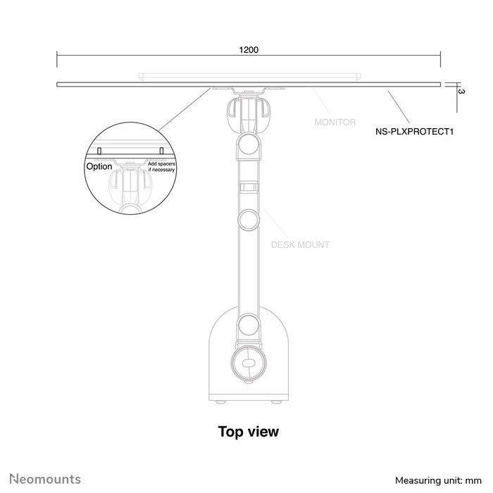 EAN 8717371448219 - Neomounts NS-PLXPROTECT1 accesorio para soporte de monitor imagen 18