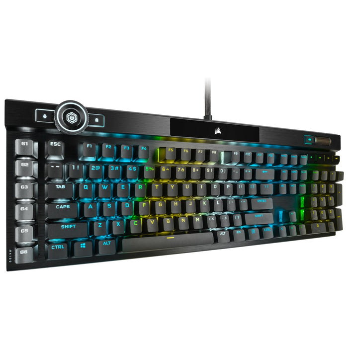 EAN 0840006624042 - Corsair K100 RGB Optical-Mechanical Gaming teclado Juego USB QWERTZ Alemán Negro imagen 5