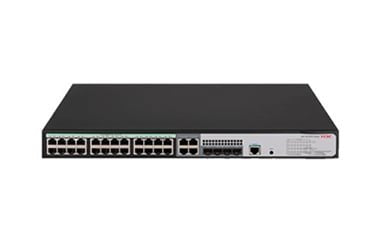 EAN 6934648043270 - H3C S5120V3-28P-HPWR-LI Gestionado L3 Gigabit Ethernet (10/100/1000) Energía sobre Ethernet (PoE) Negro,  imagen 1