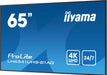 EAN 4948570124558 - iiyama LH6541UHS-B1AG pantalla de señalización 163,8 cm (64.5") LCD 500 cd / m² 4K Ultra HD Negro 24/7 imagen 7