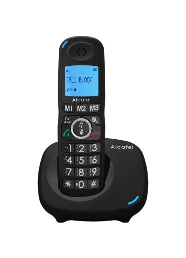 EAN 3700601422290 - Alcatel XL535 DUO Identificador de llamadas Negro imagen 1