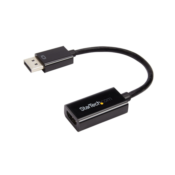 EAN 0065030857352 - StarTech.com DP2HD4KS adaptador de cable de vídeo 0,15 m HDMI tipo A (Estándar) Negro imagen 3