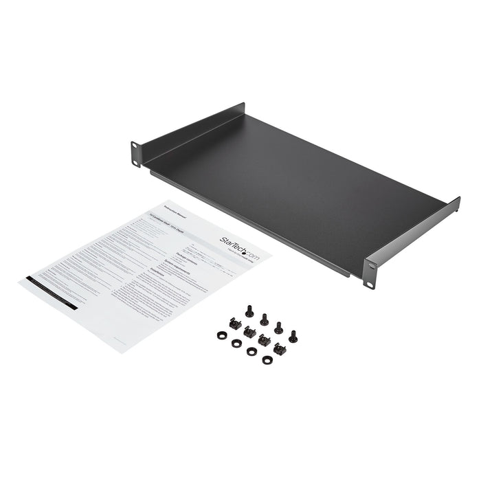 EAN 0065030870474 - StarTech.com CABSHELF1U10 accesorio de bastidor Cajón metálico para rack imagen 6
