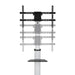 EAN 8436574709087 - AISENS FT86TRE-197 soporte para pantalla de señalización 2,18 m (86") Negro, Plata imagen 5
