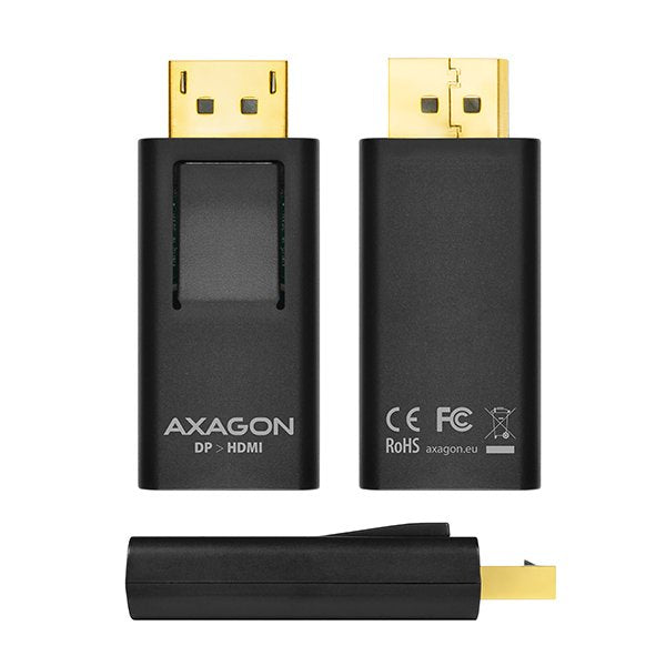 EAN 8595247902740 - Axagon RVD-HI adaptador de cable de vídeo DisplayPort HDMI Negro imagen 4
