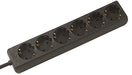 EAN 4016514038640 - Secomp SELLY power strip base múltiple 1,5 m 6 salidas AC Interior Negro imagen 1