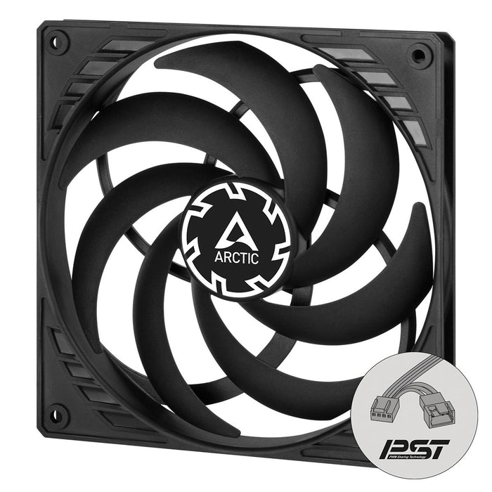 EAN 4895213703871 - ARCTIC P14 Slim PWM PST Carcasa del ordenador Ventilador 14 cm Negro 1 pieza(s) imagen 2