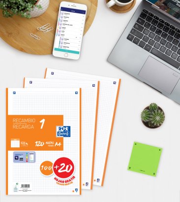 EAN 8412771041618 - Oxford 400158163 papel de cuaderno 210 x 297 mm (A4) 120 hojas imagen 2