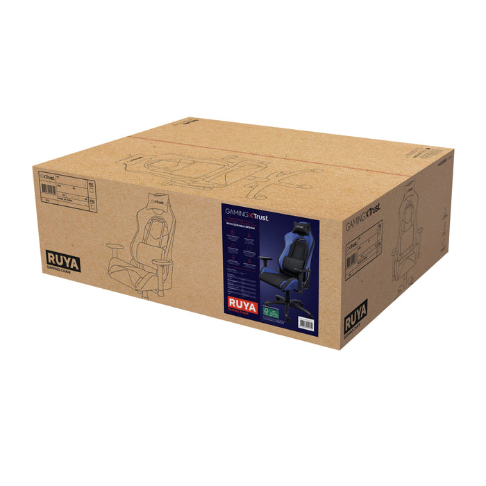 EAN 8713439251319 - Trust GXT 714 RUYA Silla para videojuegos universal Negro, Azul imagen 6