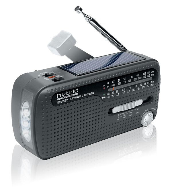 EAN 3700460201357 - Muse MH-07DS-HYBRID radio Portátil Analógica Negro imagen 1