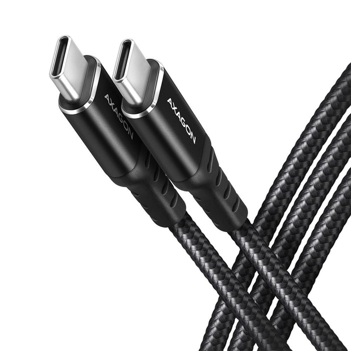EAN 8595247906908 - Axagon BUCM432-CM10AB cable USB USB4 Gen 3x2 1 m USB C Negro imagen 1