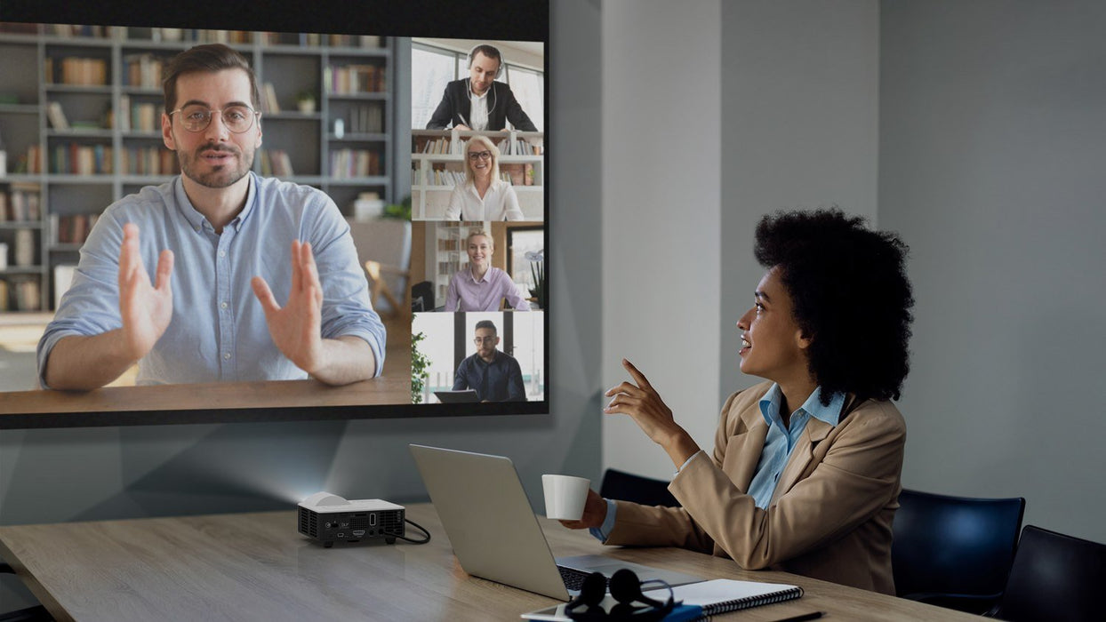 EAN 5055387668317 - Optoma ML1050STi Proyector de corto alcance 535 lúmenes ANSI DLP WXGA (1280x800) 3D Negro, Blanco imagen 6