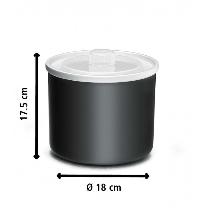 EAN 4001797866004 - Rommelsbacher IM 12 máquina para helados Heladera tradicional 1,5 L Negro, Acero inoxidable imagen 9