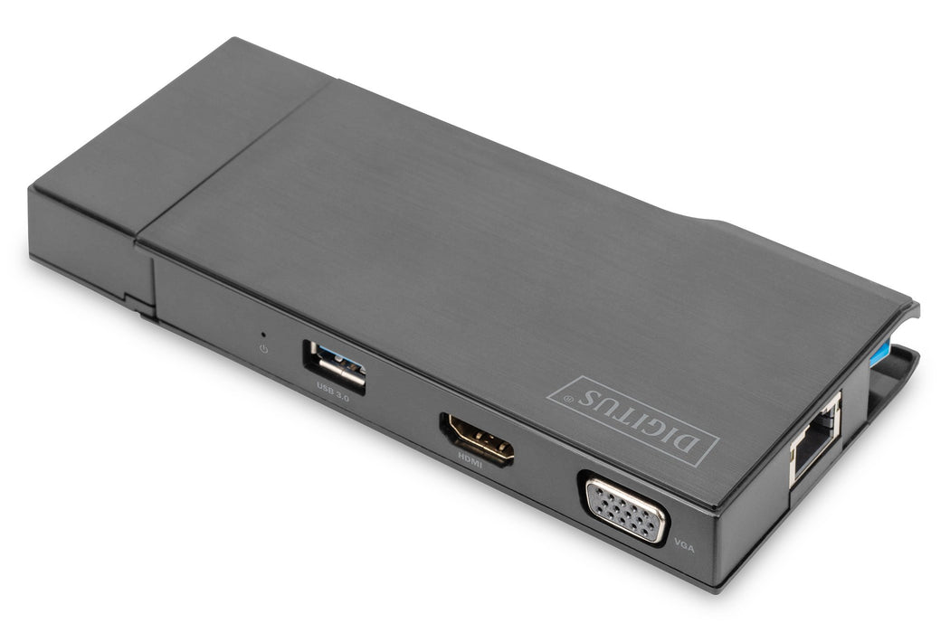 EAN 4016032480914 - Digitus DA-70894 base para portátil y replicador de puertos Alámbrico USB 3.2 Gen 1 (3.1 Gen 1) Type-A Ne imagen 1