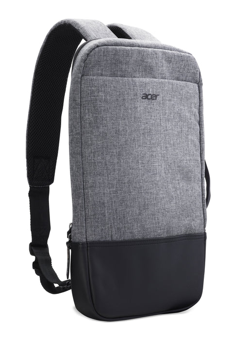 EAN 0191114617120 - Acer NP.BAG1A.289 maletines para portátil 35,6 cm (14") Mochila Negro, Gris imagen 3