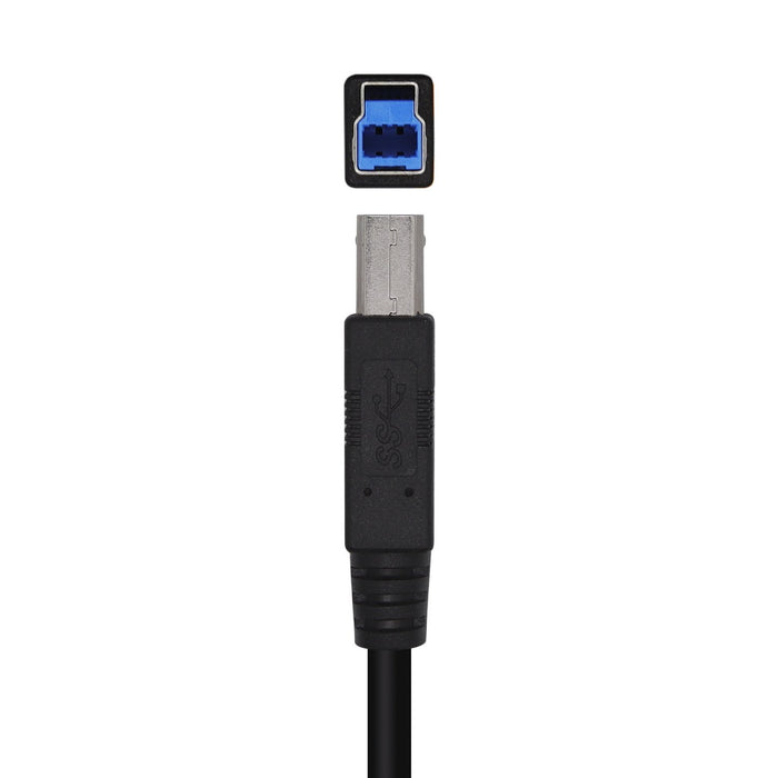 EAN 8436574704983 - AISENS A105-0444 cable USB USB 3.2 Gen 1 (3.1 Gen 1) 2 m USB A USB B imagen 2