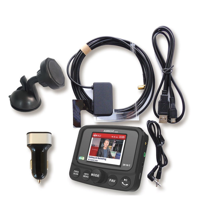 EAN 4032661271563 - Albrecht DR56C Coche Digital Negro imagen 3