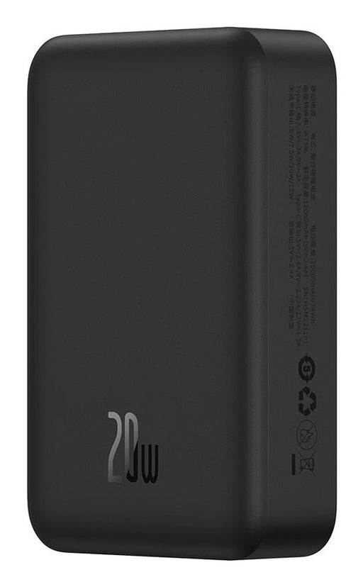 EAN 6932172628789 - Baseus Magnetic Mini 20000 mAh Cargador inalámbrico Negro imagen 2