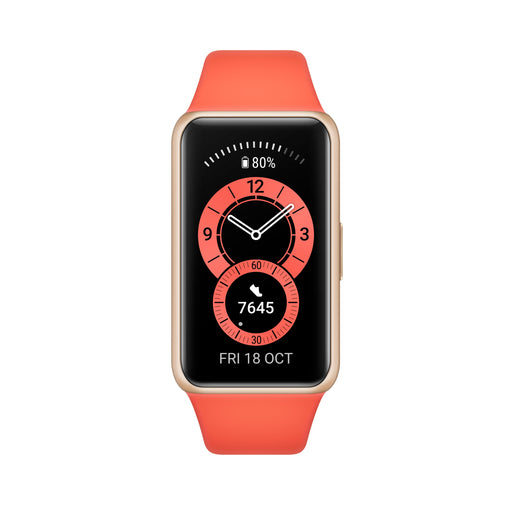 EAN 6941487216659 - Huawei Band 6 AMOLED Pulsera de actividad 3,73 cm (1.47") Rojo imagen 1