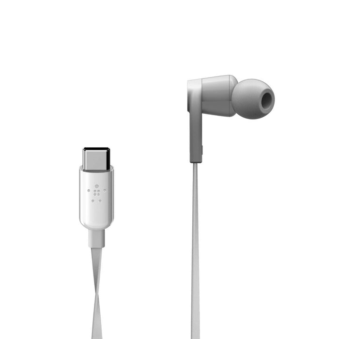 EAN 0745883775538 - Belkin ROCKSTAR Auriculares Alámbrico Dentro de oído Llamadas/Música USB Tipo C Blanco imagen 3