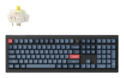 EAN 4895248879732 - Keychron V6 Max teclado Universal USB + RF Wireless + Bluetooth QWERTZ Alemán Negro, Gris imagen 1