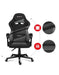 EAN 5903796013177 - Huzaro FORCE 4.4 Silla para videojuegos de PC Asiento (de seguridad) de butaca Negro, Gris imagen 8