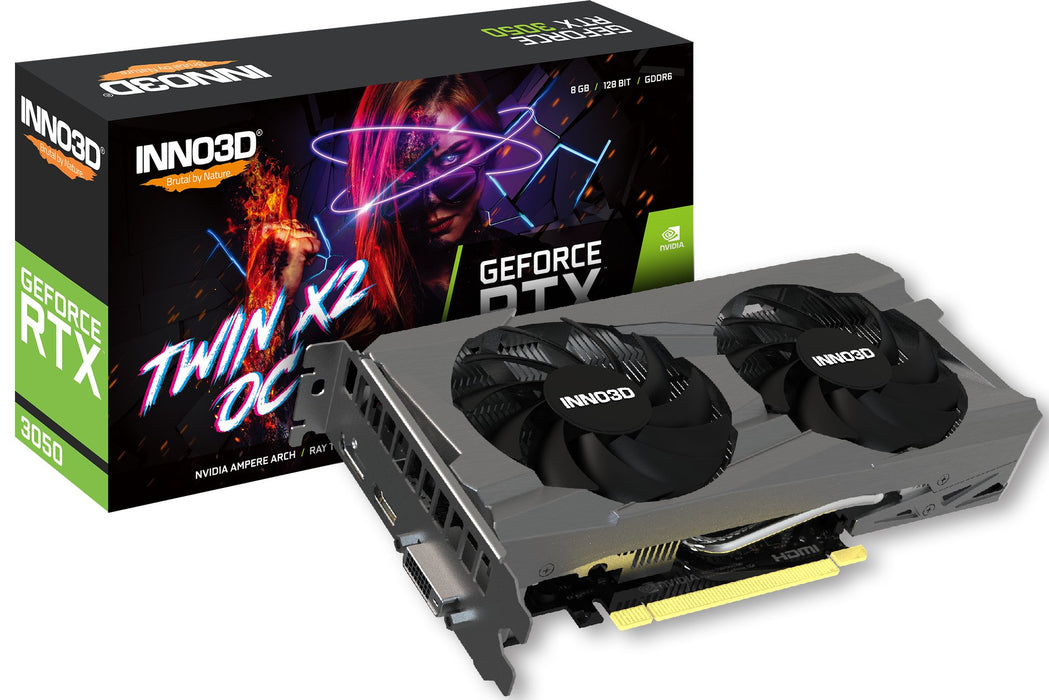 EAN 0835168003682 - INNO3D GeForce RTX 3050 Twin X2 OC NVIDIA 8 GB GDDR6 imagen 3