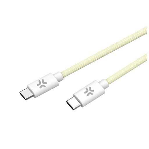 EAN 8021735207719 - Celly USBCUSBCCOTTYL cable USB 1,5 m USB C Blanco, Amarillo imagen 2