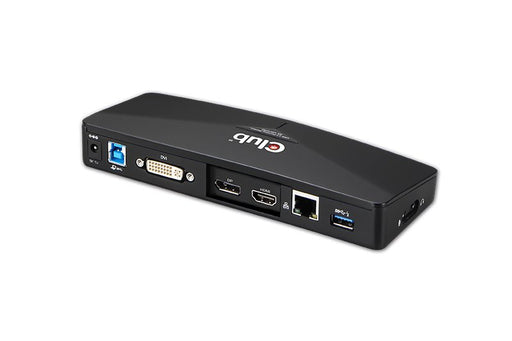 EAN 8717249401070 - CLUB3D SenseVision USB3.0 4K Docking Station Alámbrico USB 3.2 Gen 1 (3.1 Gen 1) Type-A Negro imagen 2