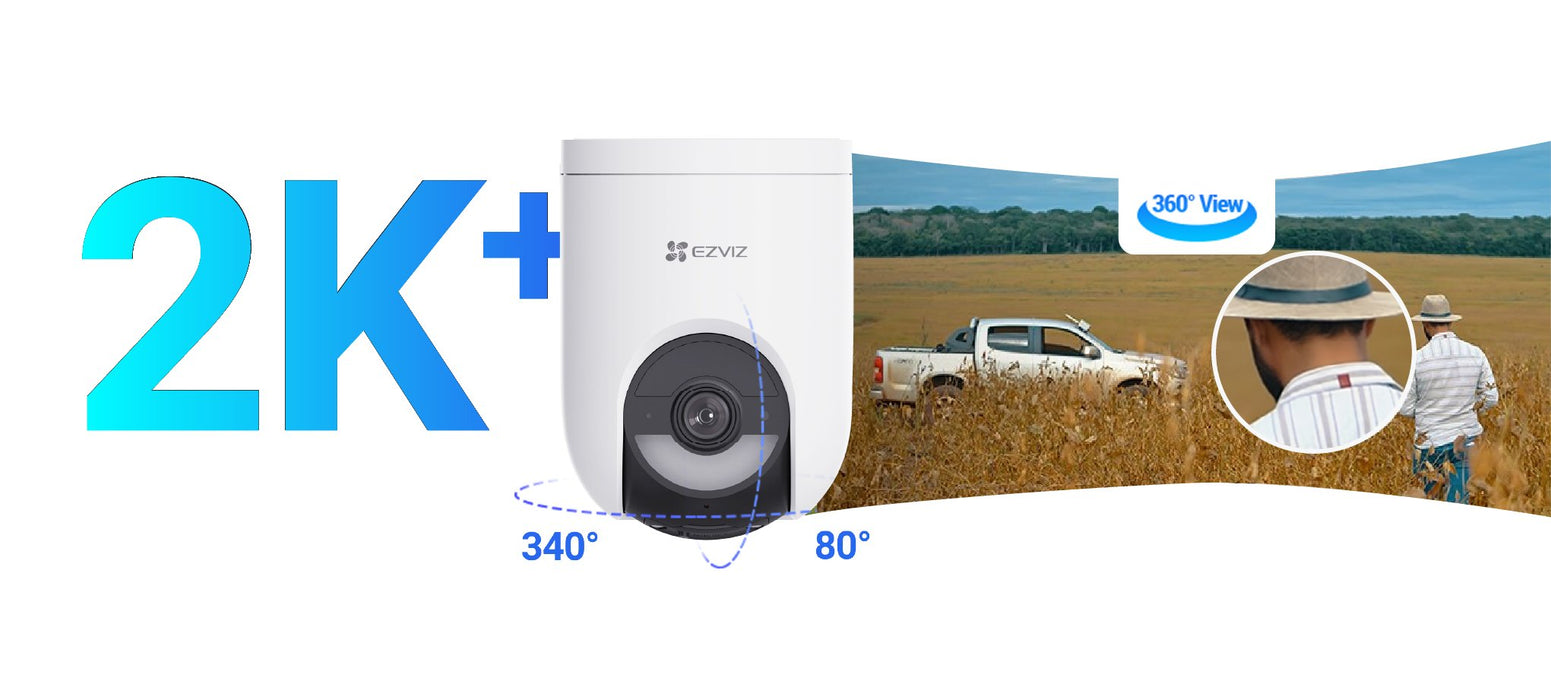 EAN 6941545641386 - EZVIZ HB8 Lite 4G+Wifi Torreta Cámara de seguridad IP Exterior 2560 x 1440 Pixeles Pared imagen 35