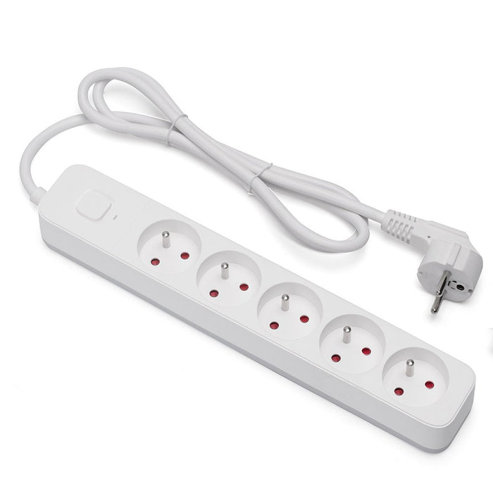 EAN 5901986047841 - Savio Power strip 5 sockets 3m white LZ-09 5 salidas AC Tipo F Blanco imagen 5