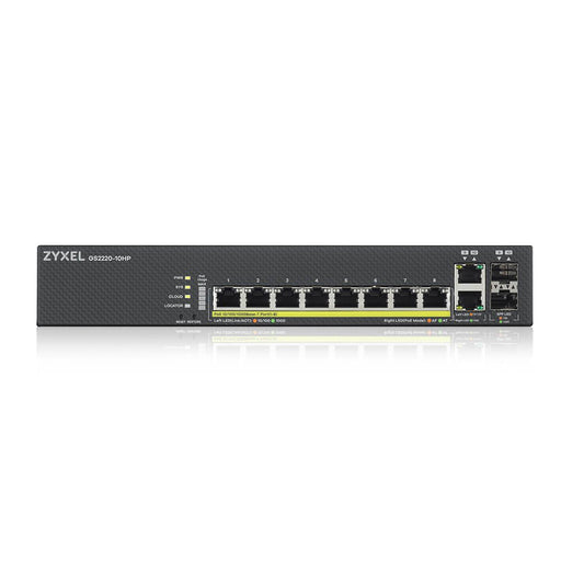 EAN 4718937607402 - Zyxel GS2220-10HP-EU0101F switch Gestionado L2 Gigabit Ethernet (10/100/1000) Energía sobre Ethernet (PoE imagen 2