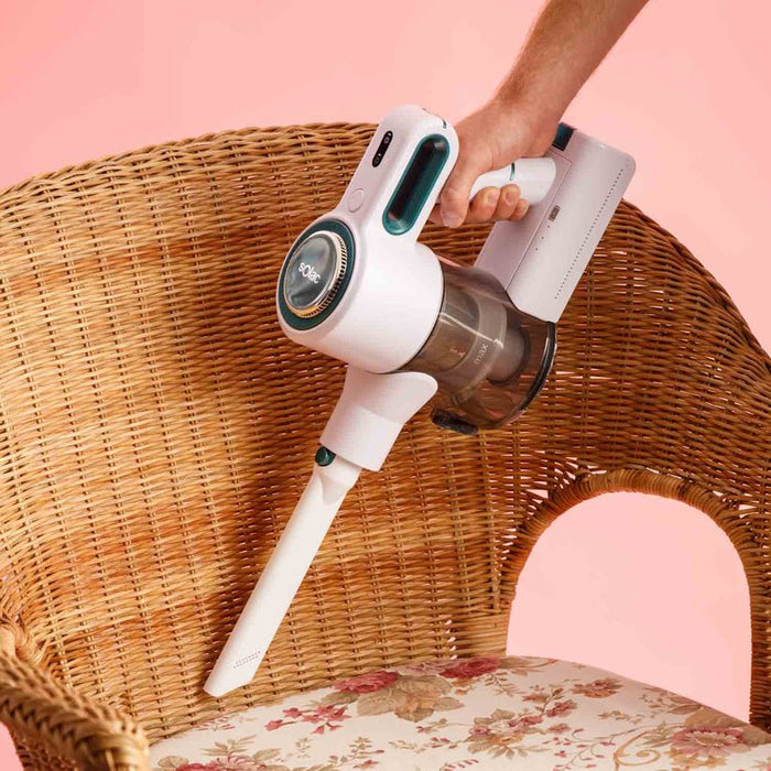 EAN 8433766481141 - Solac AE2505 Aspiradora escoba 2 en 1 Batería Secar HEPA Sin bolsa Blanco imagen 7