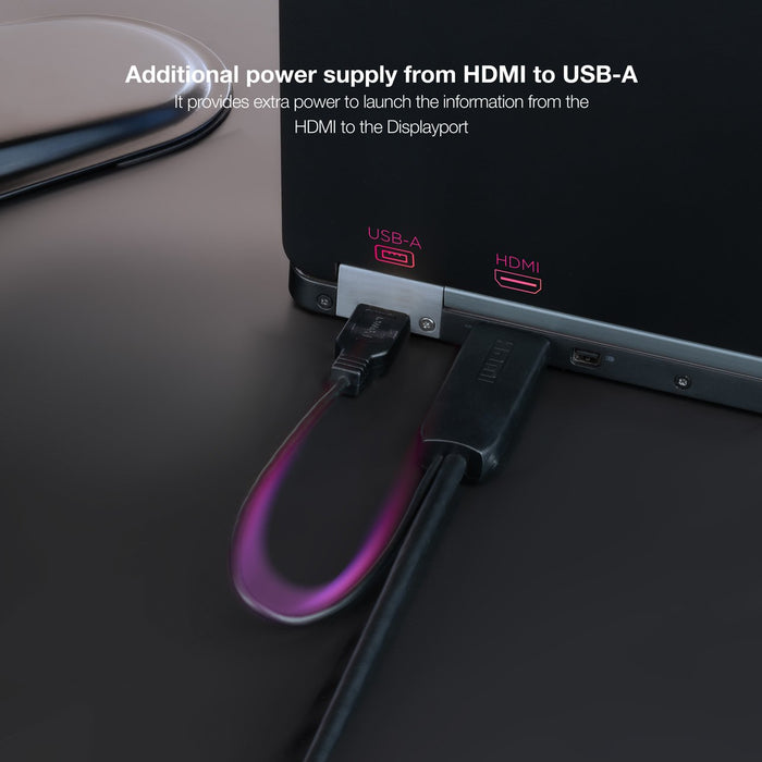 EAN 8433281012851 - Nanocable 10.15.4352 adaptador de cable de vídeo 1,8 m HDMI + USB Type-A imagen 6