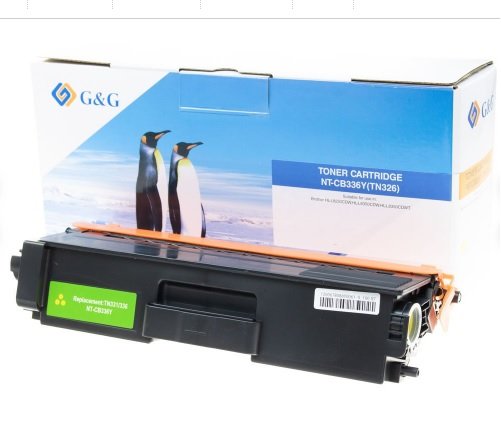 EAN 6970153218321 - G&G NT-CB336Y cartucho de tóner 1 pieza(s) Compatible Amarillo imagen 1