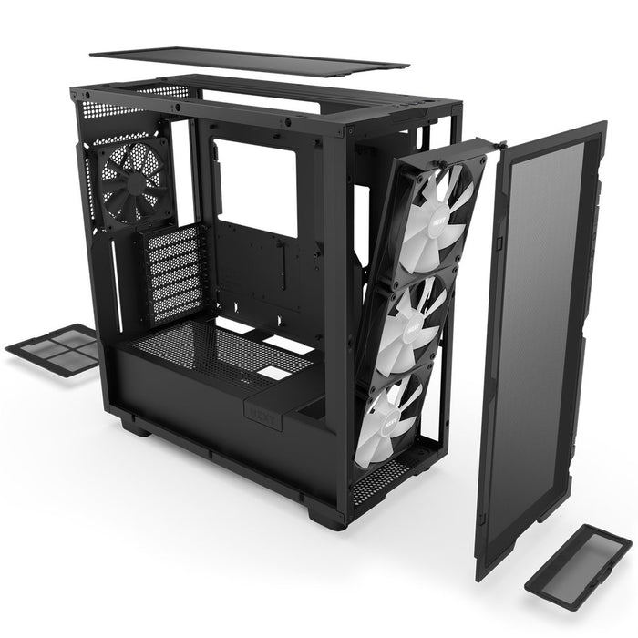 EAN 5056547203539 - NZXT H7 Flow RGB Midi Tower Negro imagen 5