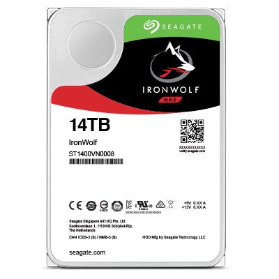 EAN 8719706004374 - Seagate IronWolf Pro disco duro interno 14 TB 7200 RPM 256 MB 3.5" Serial ATA III imagen 2