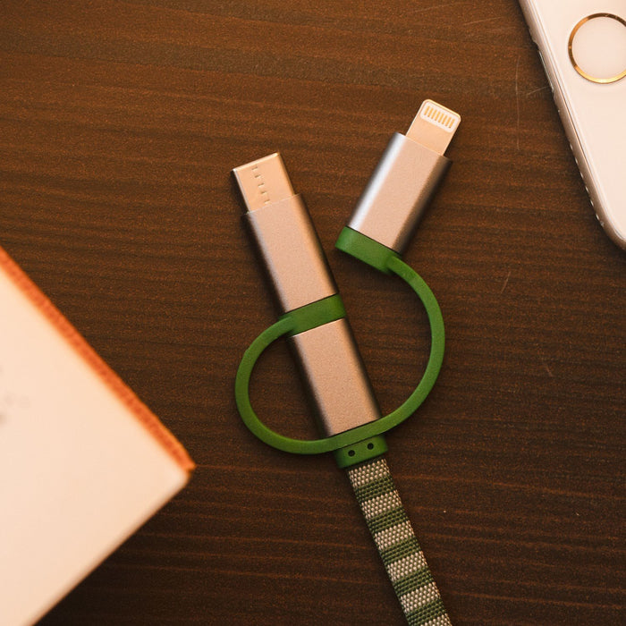 EAN 5060613317730 - Thumbs Up 1002654 cable USB 1 m USB A Micro-USB B Verde, Gris imagen 8