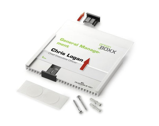 EAN 4005546400020 - Durable 480023 portacartel y stand de información Portacarteles Acrílico, Aluminio Plata imagen 2