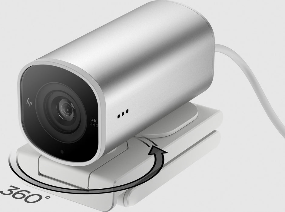 EAN 0196548527304 - HP 960 4K Streaming Webcam cámara web 8 MP 3840 x 2160 Pixeles USB Plata imagen 10