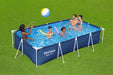 EAN 6941607328002 - Bestway Steel Pro 56405 / 23 piscina sobre suelo Piscina con anillo hinchable Rectangular 5700 L Azul imagen 9