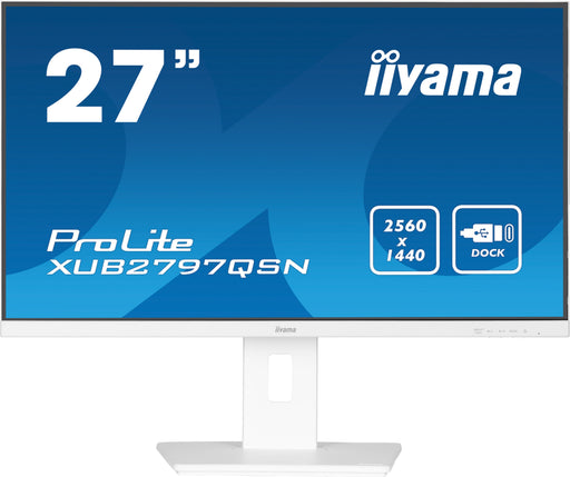 EAN 4948570125036 - iiyama G-MASTER XUB2797QSN-W2 pantalla para PC 68,6 cm (27") 2560 x 1440 Pixeles 4K Ultra HD LED Blanco imagen 1
