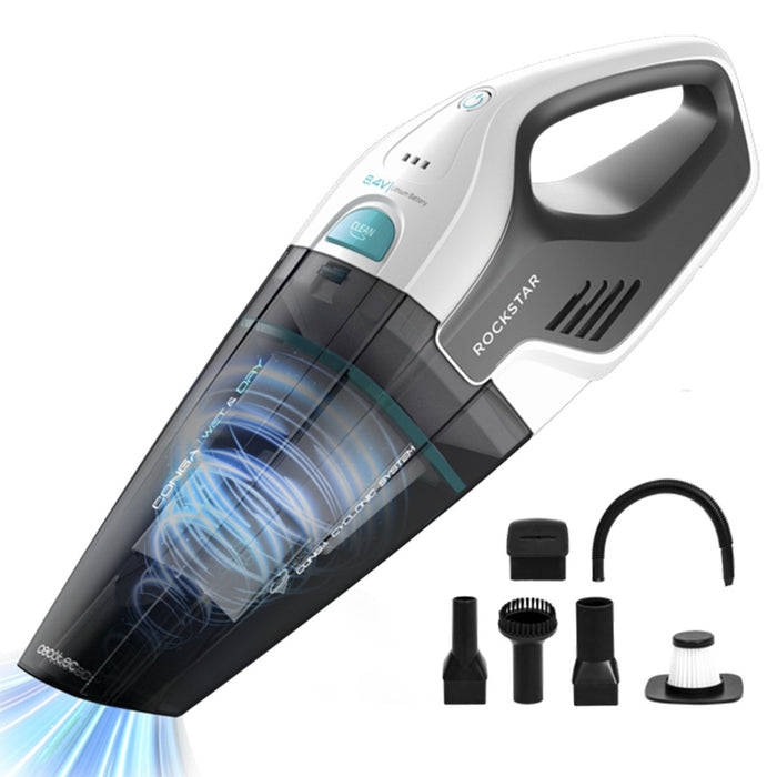 EAN 8435484083737 - Cecotec Conga Rockstar aspiradora de mano Gris, Blanco Sin bolsa imagen 1