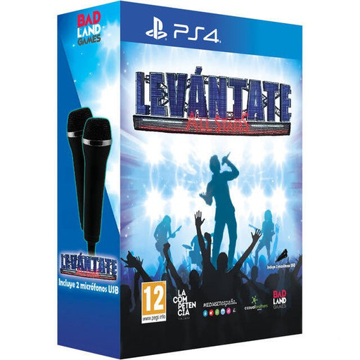EAN 8436566140034 - Badland Publishing Levántate All Stars + 2 Micrófonos Bundle PlayStation 4 imagen 2