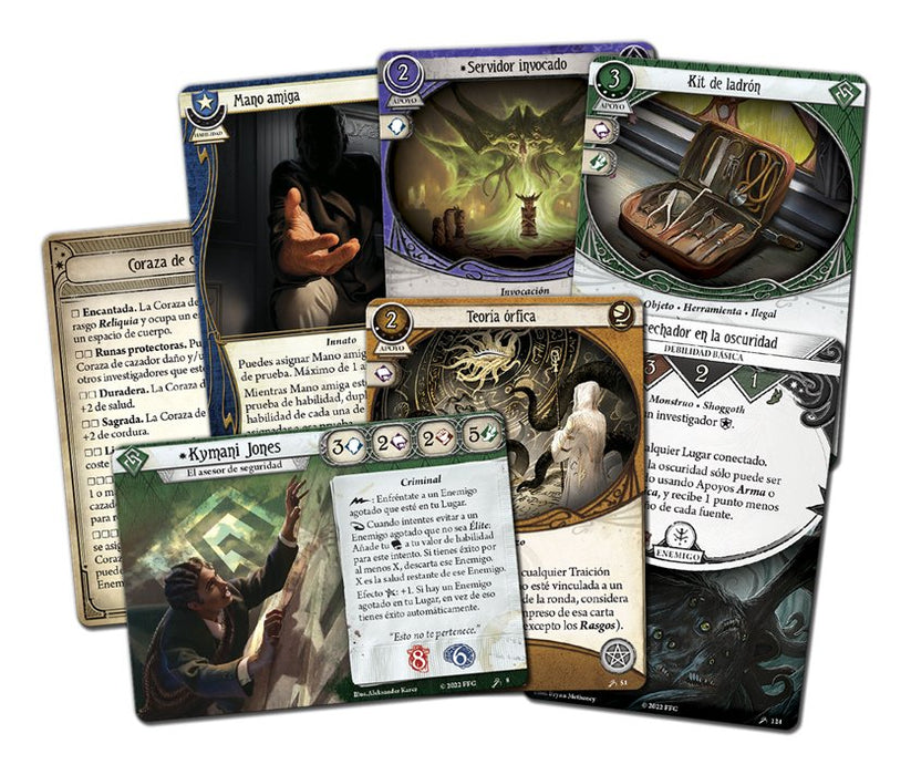 EAN 0841333119331 - Asmodee Arkham Horror Las Llaves Escarlata exp. investigadores Juego De Cartas Detective imagen 2