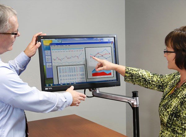 EAN 0698833040098 - Ergotron LX Series LX HD Sit-Stand 116,8 cm (46") Escritorio Aluminio imagen 9