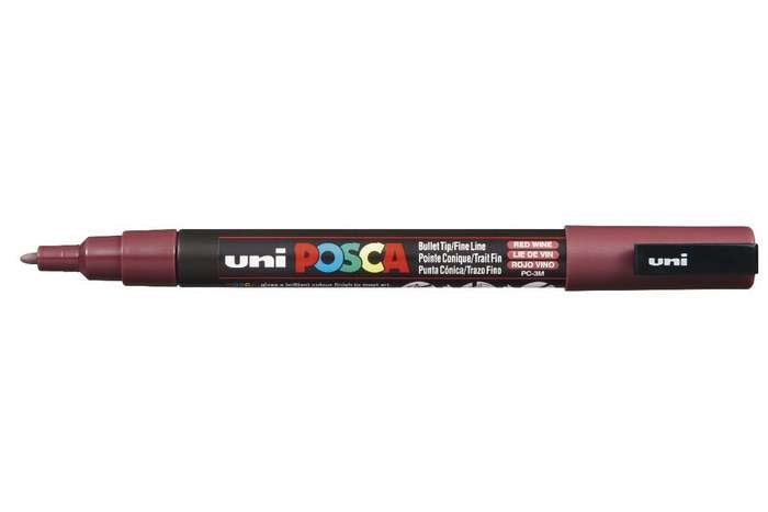 EAN 4902778123690 - POSCA uni PC-3M marcador 1 pieza(s) Rojo imagen 1