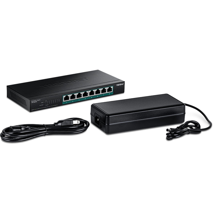 EAN 0710931162462 - Trendnet TPE-BG380 switch No administrado 2.5G Ethernet (100/1000/2500) Energía sobre Ethernet (PoE) Negr imagen 5