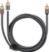 EAN 4040849653025 - Goobay 65302 cable de audio 5 m 2 x RCA RCA Negro, Plata imagen 6